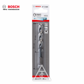 BOSCH 1/4”(鐵工)六角柄7.5mm